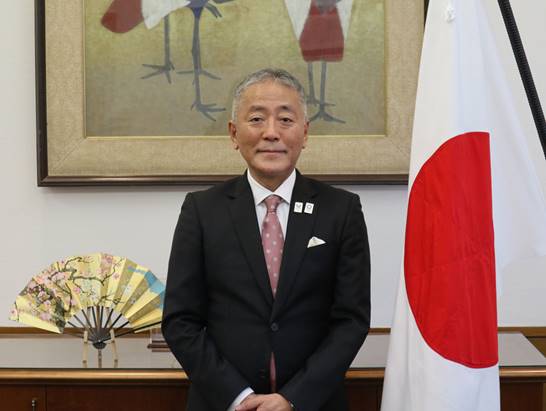 Japanese Ambassador to Greece Νakayama Yasunori